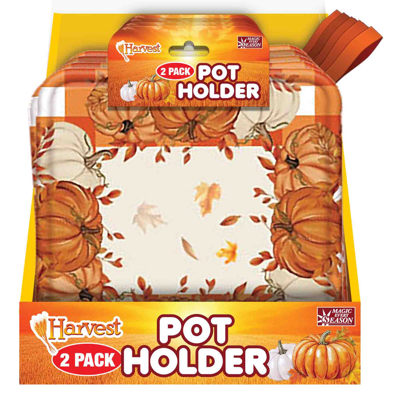768725 - Harvest 2pk Pot Holders
