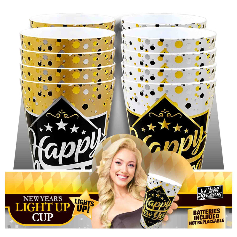 768759 - New Years Light Up Cup