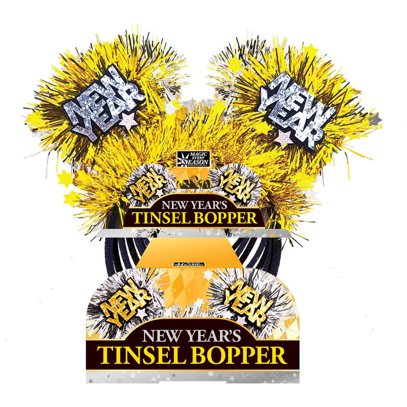 768794 - New Year's Tinsel Bopper
