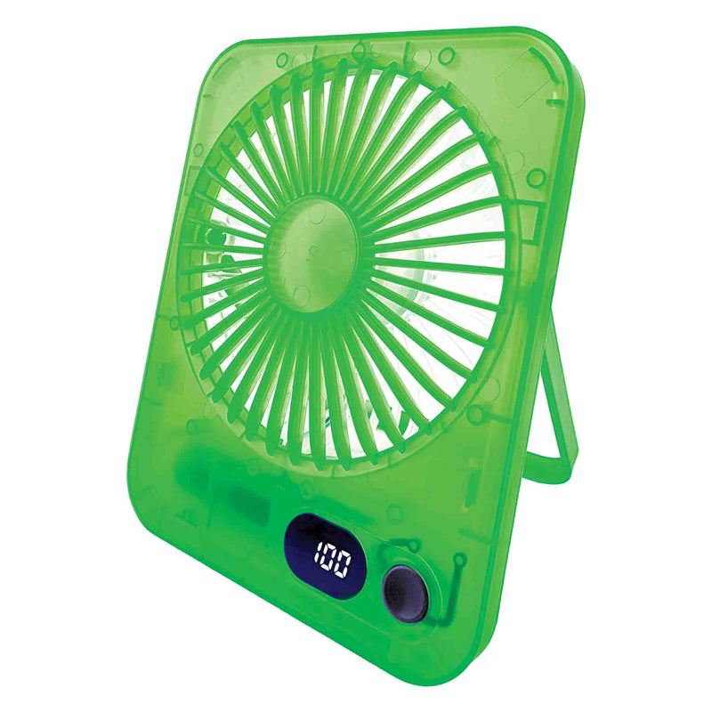768821 - Rechargeable Digital Desk Fan
