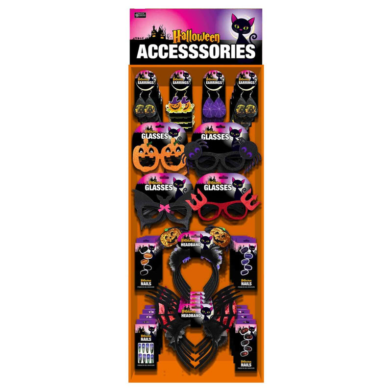 768307 - Halloween Accessories Assortment Floor display