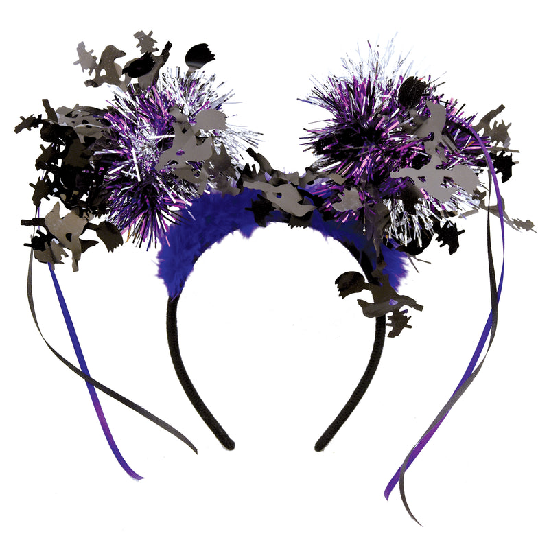 768711 - Halloween Tinsel Bopper Headband