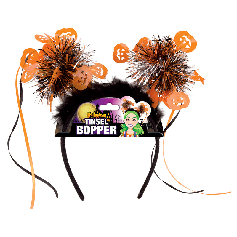 768711 - Halloween Tinsel Bopper Headband