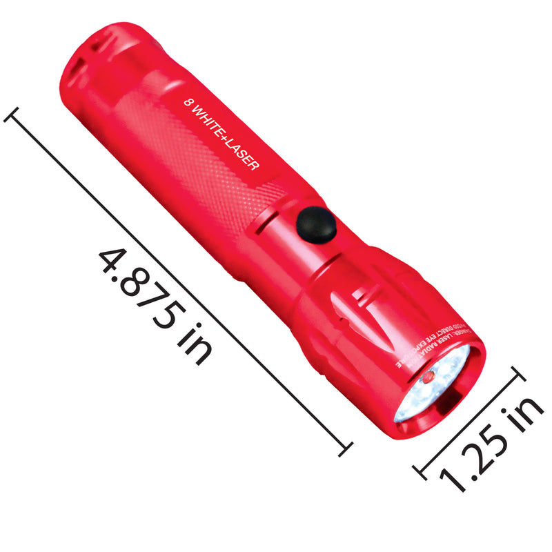 900217 - 8 in 1 Laser Flashlight