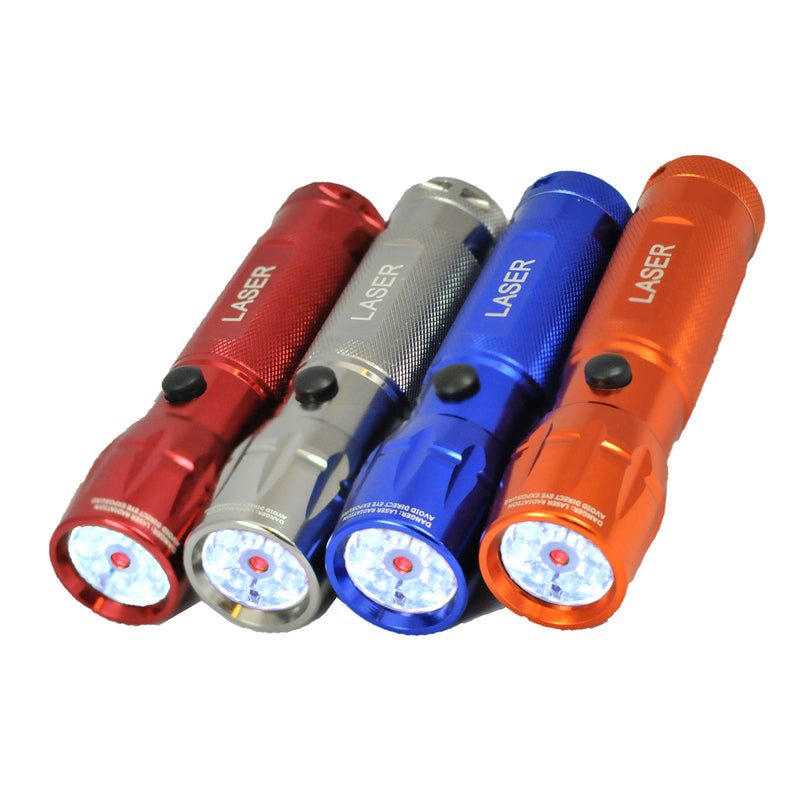 900217 - 8 in 1 Laser Flashlight