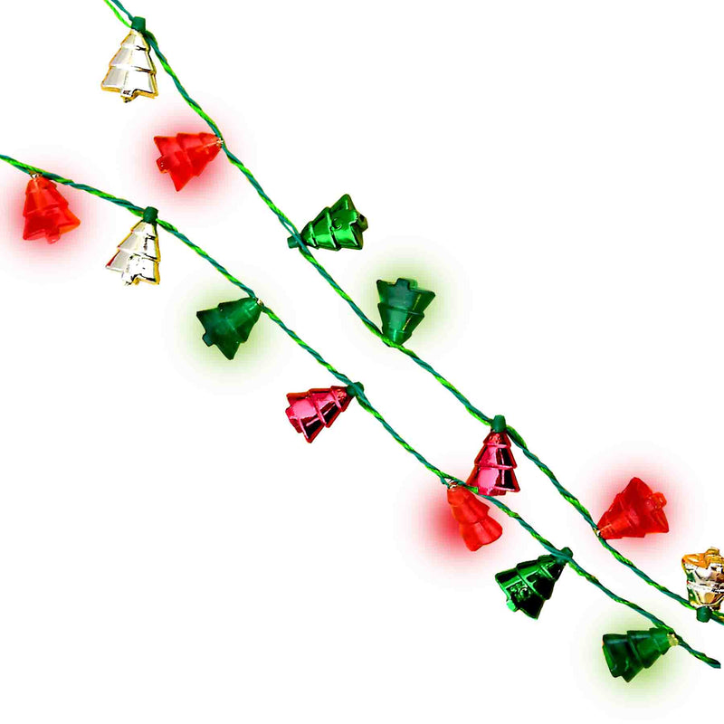 900246 - Christmas LED Trees Necklace