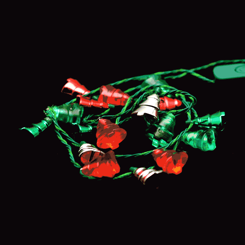 900246 - Christmas LED Trees Necklace