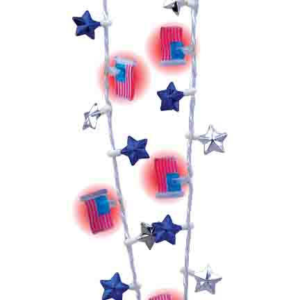 900287 - Patriotic Flashing Necklace