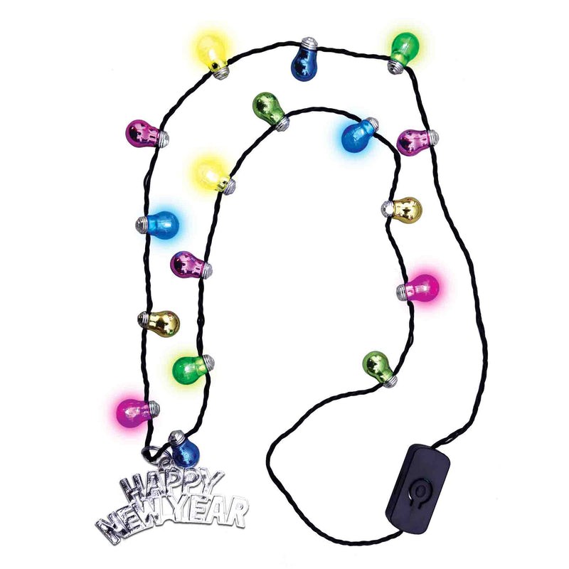 900299 - New Years Flashing Necklace