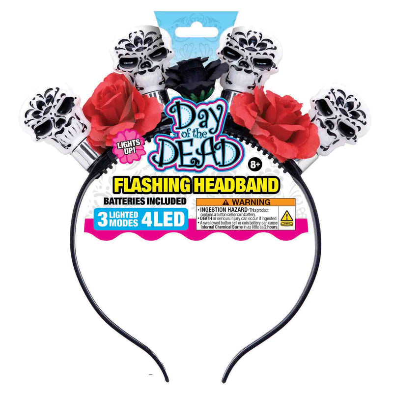 768279 - Day of the Dead LED Headband