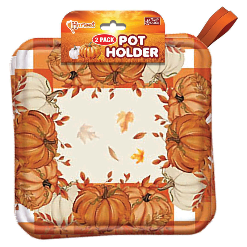 768725 - Harvest 2pk Pot Holders