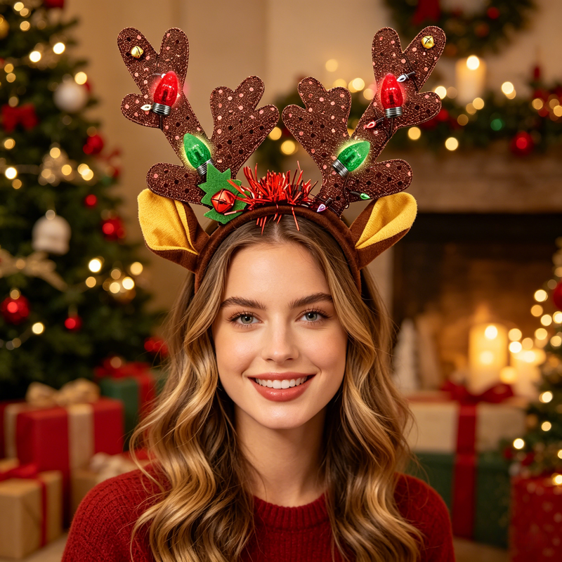 702694-CL - Giant Antler Headbands
