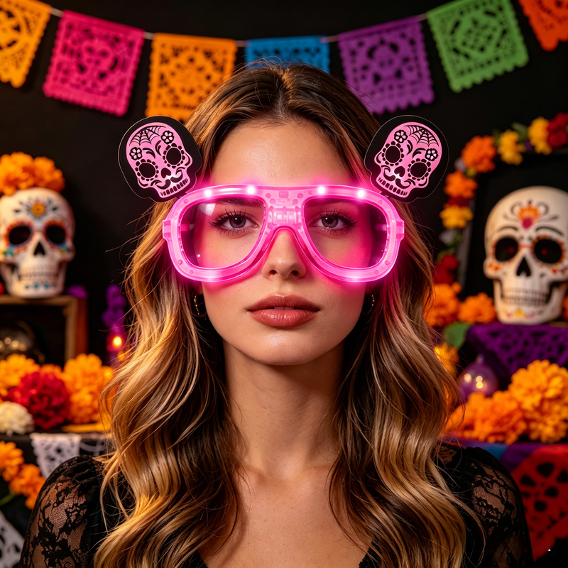 768624 - Day Of The Dead Glasses