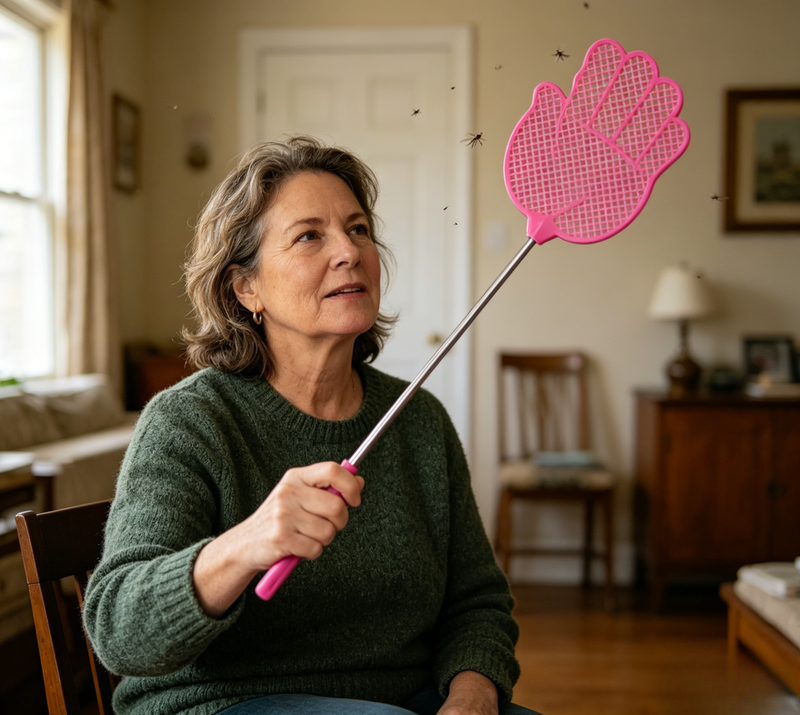 702593 - Extendable Big Hand Fly Swatter