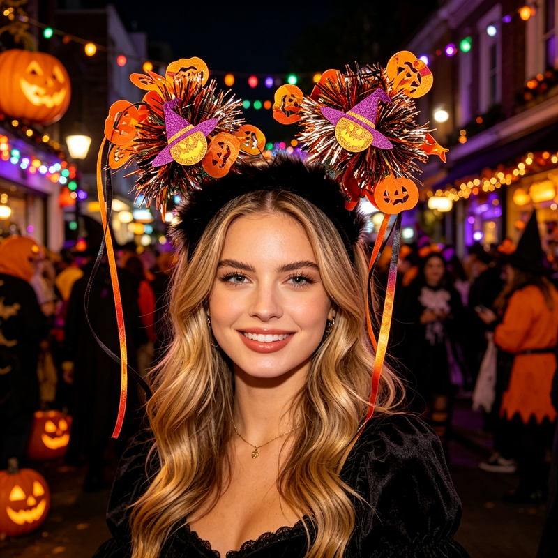 768720 - Halloween Scary Bopper Headband