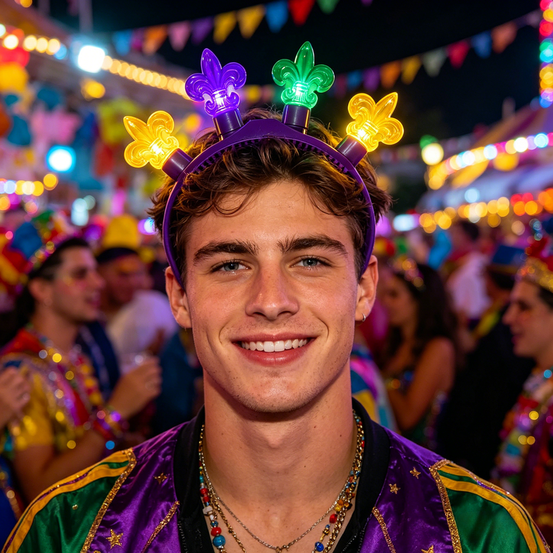 768569 - Mardi Gras Accessories Assortment