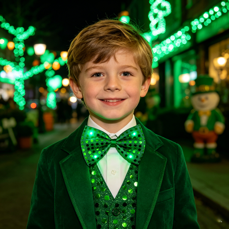 702534-12 - St Patricks Day Bow Tie