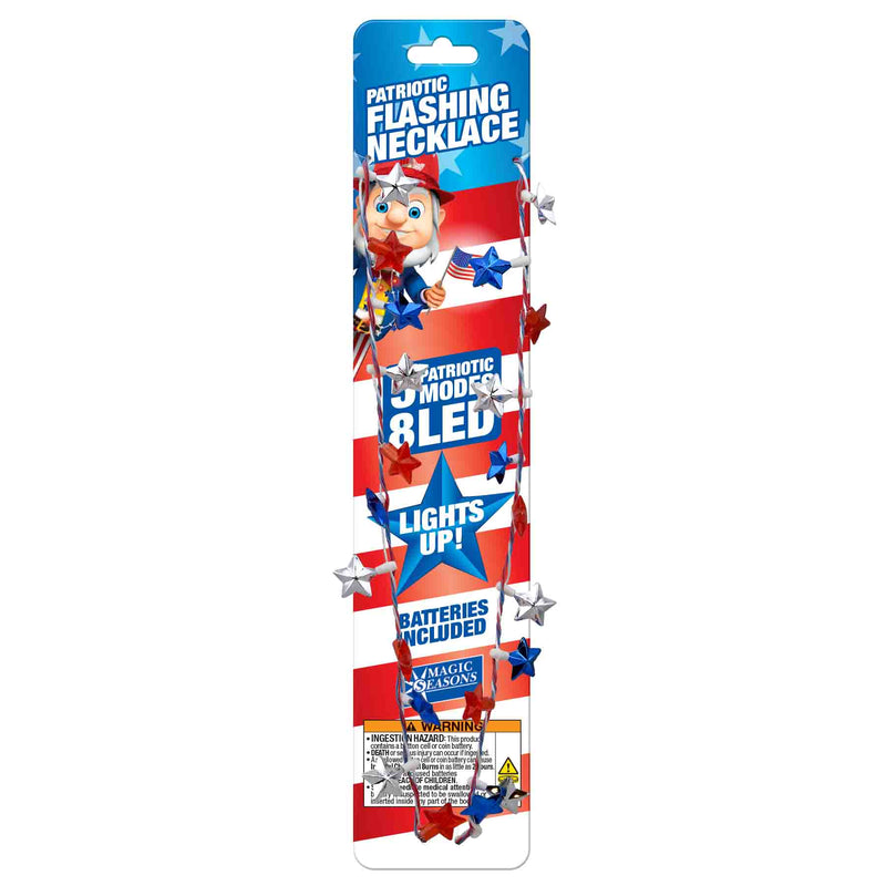 900287 - Patriotic Flashing Necklace