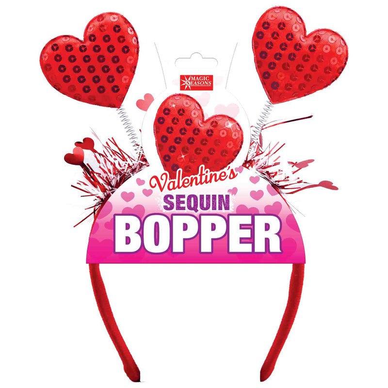 768536 - Valentine's Sequins Bopper Headband