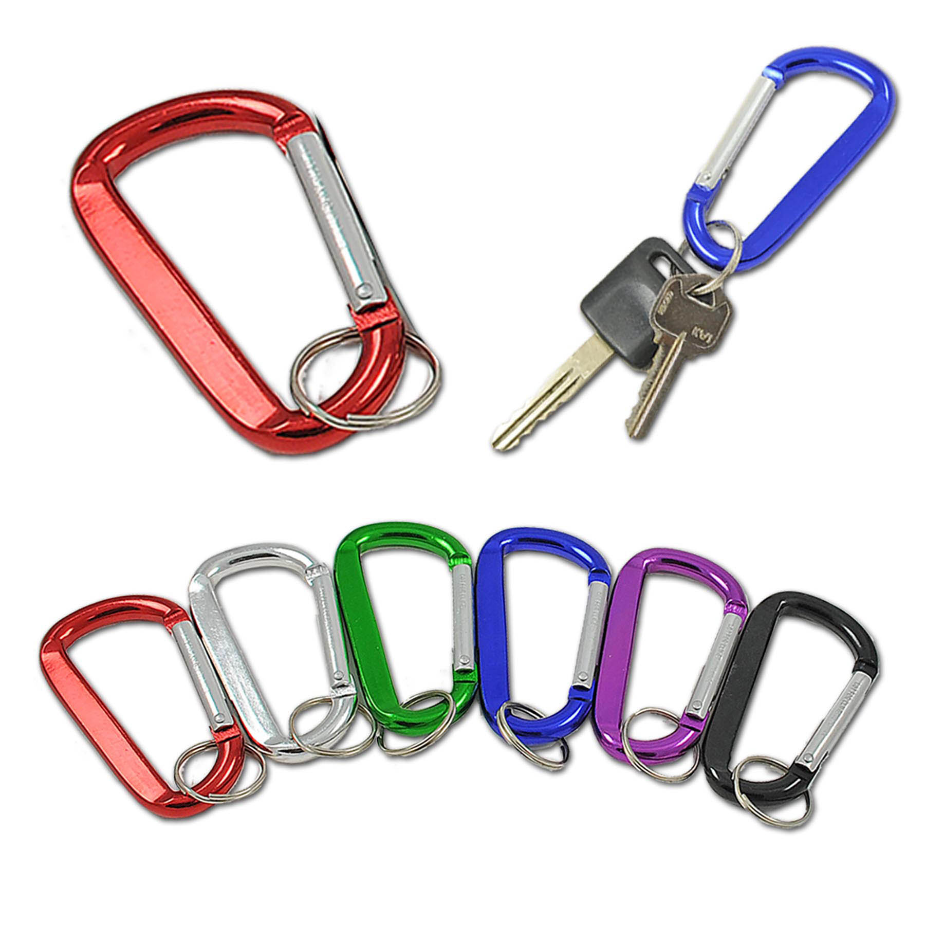 Shawshank LEDz - All Products - 3 Carabiner with Key Ring